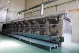 天然气自动控温滚筒烤箱